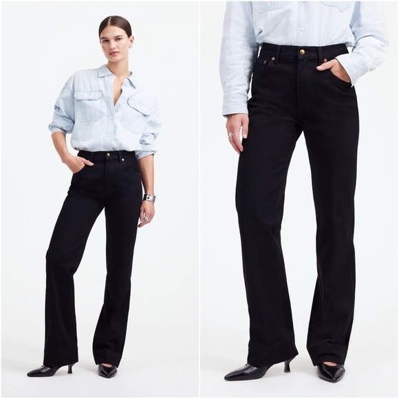 Madewell x Alexa Chung Jeans The Alexa Dream Jean in Outridge Wash 32 NWT New - Picture 1 of 13